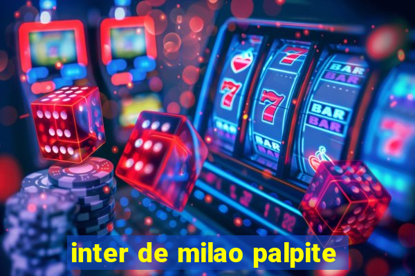 inter de milao palpite